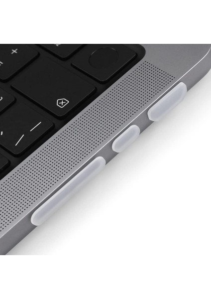 Apple MacBook Pro 16-14-13 inc Macbook Air 15-13-13.6 inç ile Uyumlu Toz Koruma Tıpası Seti