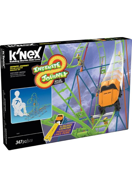 K’nex Infinite Journey Roller Coaster Seti Thrill Rides Knex 1540