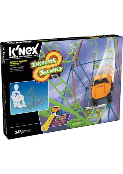 K’nex Infinite Journey Roller Coaster Seti Thrill Rides Knex 1540
