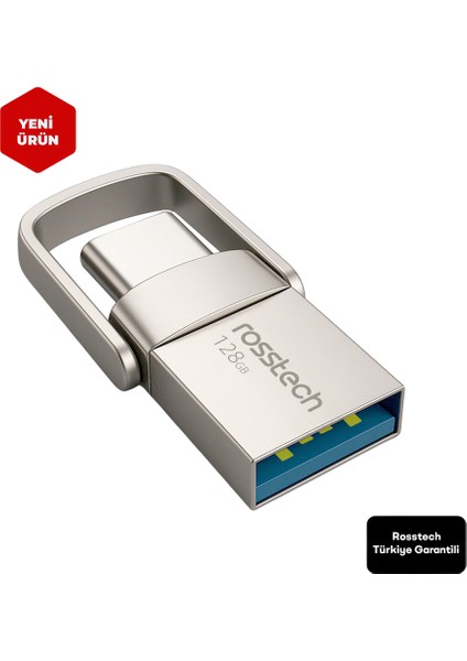 Extra Dual Drive 128GB USB 3.0 To Type-C 150MB-SN Flash Bellek
