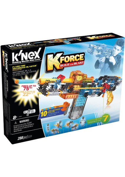 K’nex K-Force Flash Fire Blaster Yapı Seti (Motorlu) Knex 47010