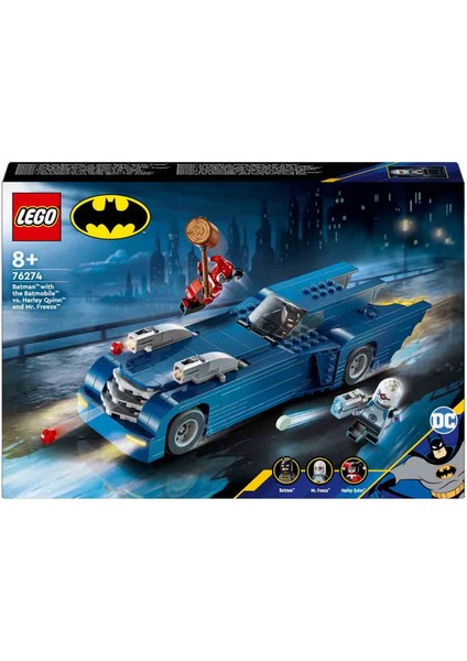 Dc Batmobile ile Batman, Harley Quinn ve Mr.freeze’e Karşı 7