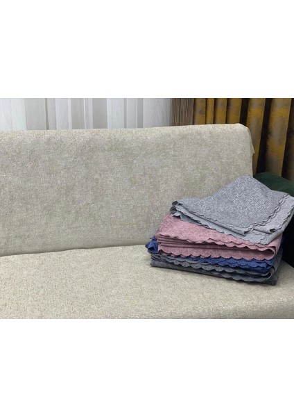 Nivemeshome Çekyat Örtüsü Gül Kurusu