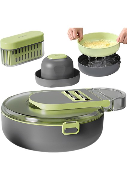 Patates Sebze Küp Rende Doğrayıcı Dicer Mandolin Dilimleyici Jülyen Kesici Mutfak indirimleri