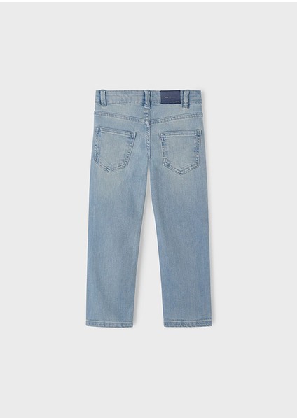 04-10 Yaş Arası Gri-Mavi Mayoral Kot Pantolon - Gri-Mavi modelleri