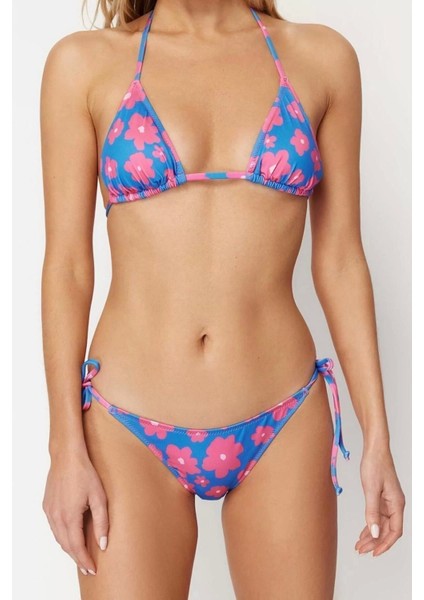 Üçgen Bikini Takımı Ayarlanabilir Askılı Çıkarılabilir Pedli Deniz Havuz Plaj Mayo