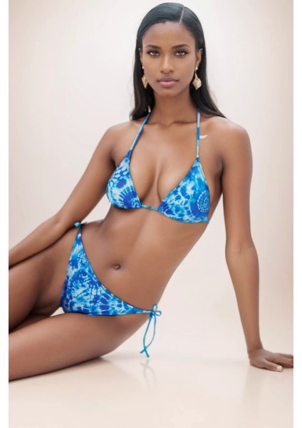 Üçgen Bikini Takımı Ayarlanabilir Askılı Çıkarılabilir Pedli Deniz Havuz Plaj Mayo fiyatları