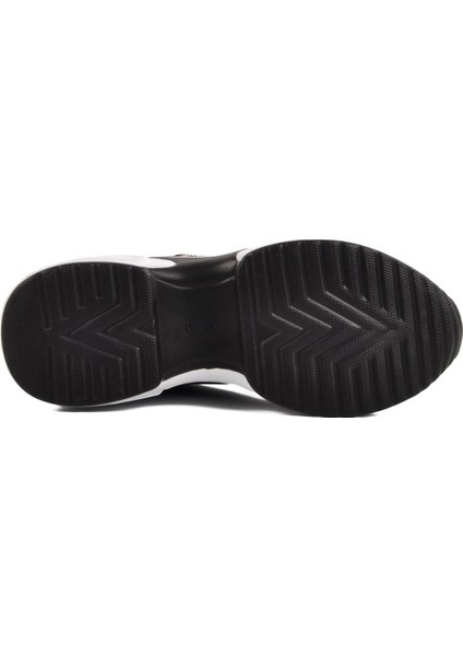 Siyah Yüksek Taban Kadın Spor Ayakkabı 5016 Z indirimleri