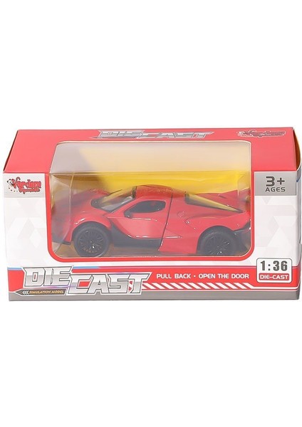SR-2210-11-12-13 Çek Bırak Spor Araba 1:36 -Vardem