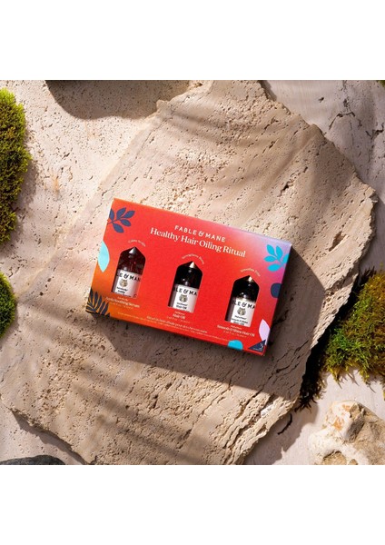 Healthy Hair Oiling Ritual - Saç Bakım Seti 3 x 14.4ml
