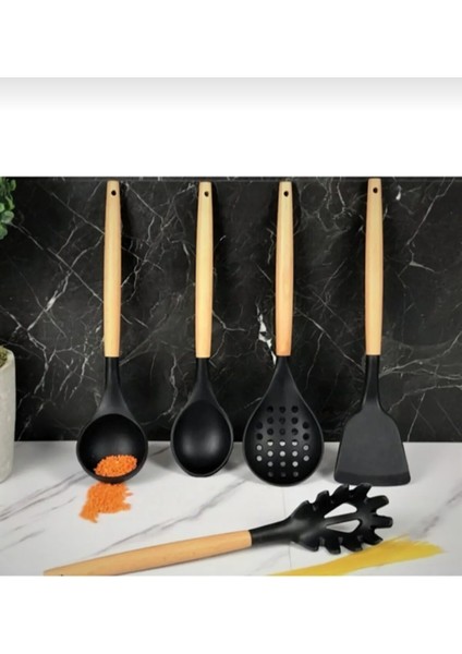 Home Bambu Saplı 5'li Servis Seti