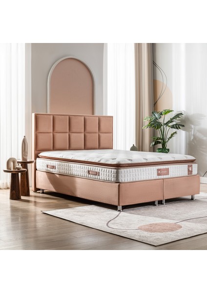 Ultra Ortopedik Touch Brown Orijinal Pedli Yaylı Yatak (27Cm) 140X190 fiyatları