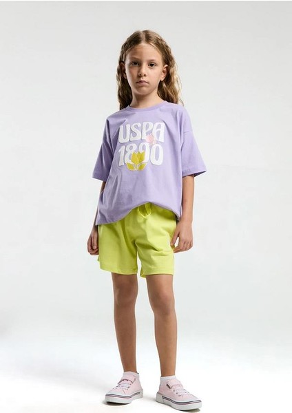 U.s. Polo US2096-4 Kız Şort Takım