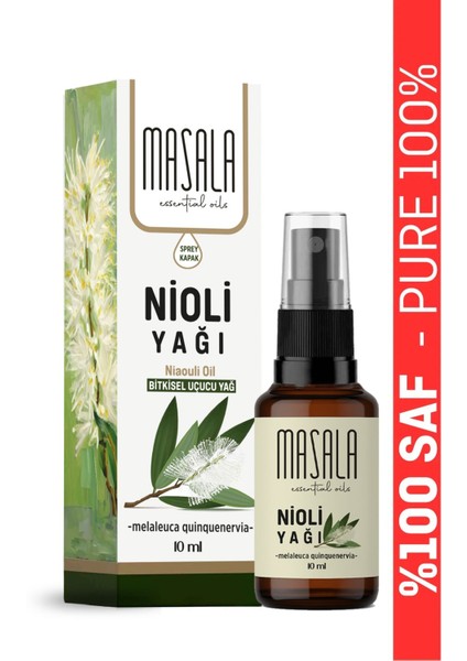 Nioli Uçucu Yağı %100 Saf Özel Sprey Başlıklı Seyreltilmemiş (Niaouli Essential Oil) modelleri