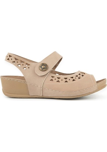 Terra 31130-042 Anatomik Taban Kadın Sandalet A.vizon 36-40 fiyatları