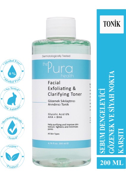 Facial Exfoliating & Clarifying Toner