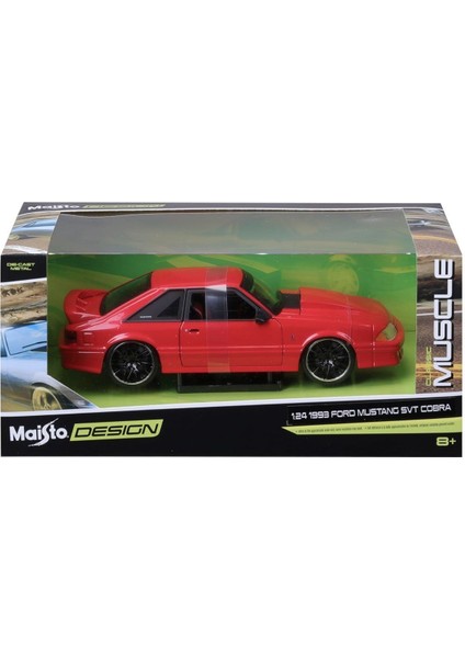 May 32549 1:24 1993 Ford Mustang Svt Cobra Model Araba -Necotoys