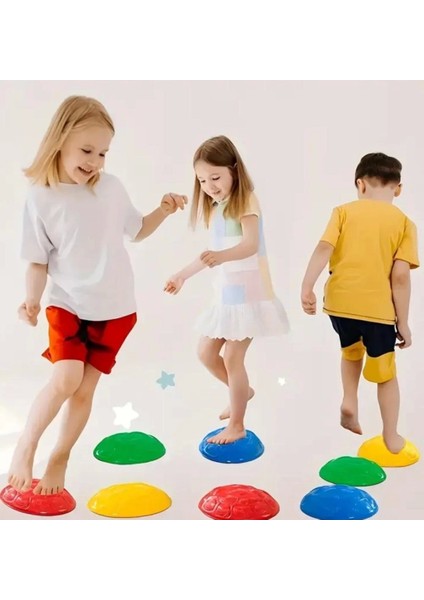 Çocuk Yarım Küre denge ve Koordinasyon Adası 6 Lı Set