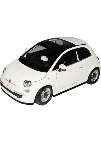 22106 Burago 1:24 Fiat 500 2007 Model Araba modelleri