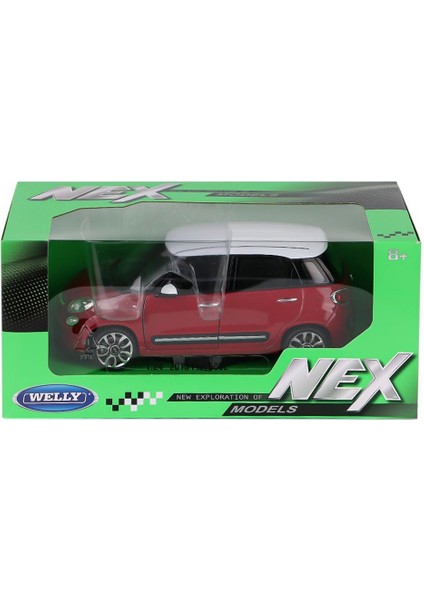 24038 Welly Fiat 500L 1:24 -Karsan Oyuncak