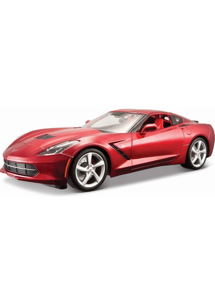 2014 Corvette Stingray 1:18 Model Araba S/e Kırmızı