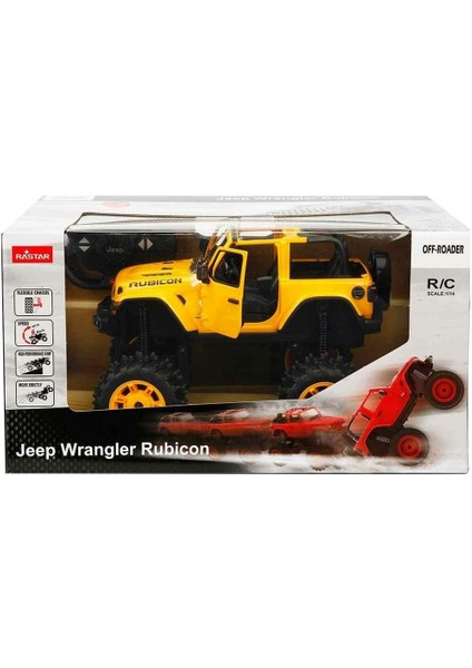 79410 Sun-Ras-R C 1 14 Ful Fonksiyon Jeep Wrangler Rubicon Big Ehell Off - Sunman