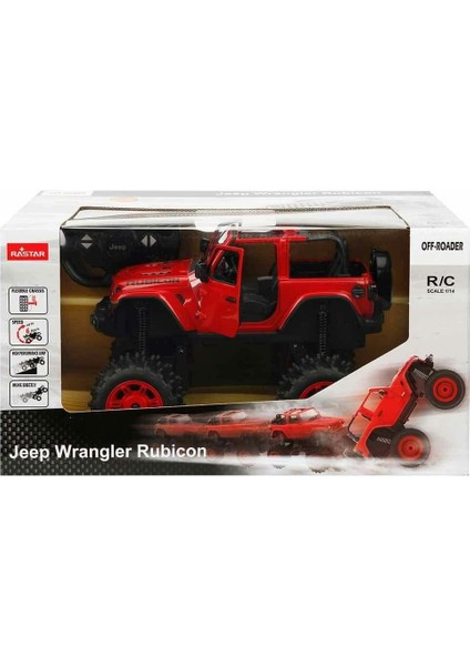 79410 Sun-Ras-R C 1 14 Ful Fonksiyon Jeep Wrangler Rubicon Big Ehell Off - Sunman