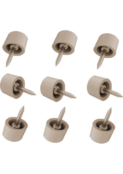 Raf Pimi Mobilya Dolap Içi Pim Çivili Krem 50 Adet