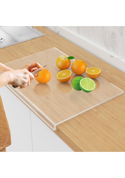 Kesme Tahtası Pleksi 40X30X3CM - Şeffaf