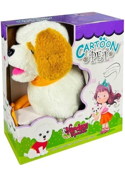 Peluş Tasmalı Yürüyen Köpek - FT-B019 (Lisinya)
