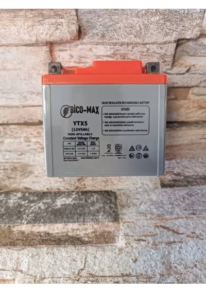 YTX5A 12V 5AH Motosiklet Aküsü
