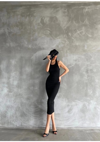 Halter Elbise