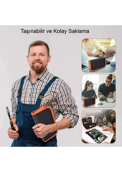60W Ayarlanabilir Elektrikli Havya Kiti Lehim Dijital Multimetre indirimleri