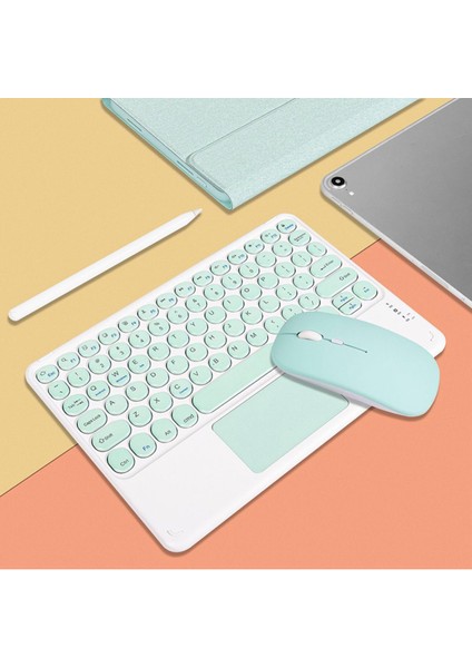 150 Saat Bluetooth Touch Pad Klavye Türkçe Karakter Kablosuz Tablet Akıllı Tahta Ile Uyumlu