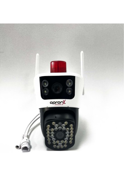 APX-WP246 4mp Dual Image Wifi Ptz Starlight Night Vision Full Color Güvenlik Kamerası
