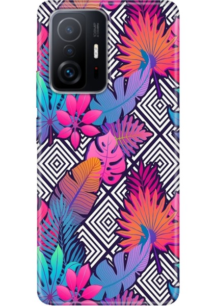 Xiaomi Mi 11T - 11T Pro Kılıf Desenli Design Silikon Botanik