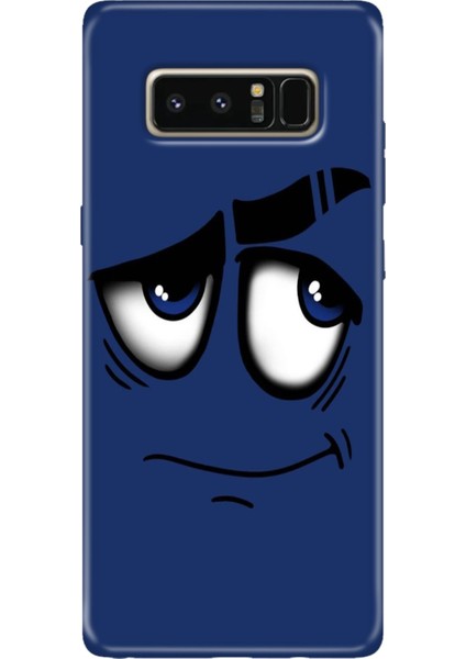 Samsung Galaxy Note 8 Kılıf Renkli Temalı Note8 Silikon Acaba
