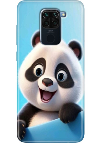 Xiaomi Redmi Note 9 6.53" Kılıf Desenli Tasarım Silikon Panda