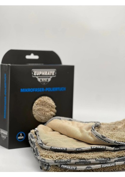(3 Adet) Euphrate Mikrofiber Oto Kurulama ve Temizlik Alman Tank Bezi 75X55 Cm. 750 Gsm