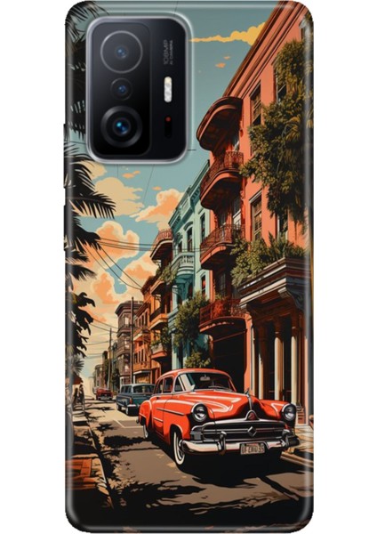 Xiaomi Mi 11T - 11T Pro Kılıf Desenli Design Silikon Küba