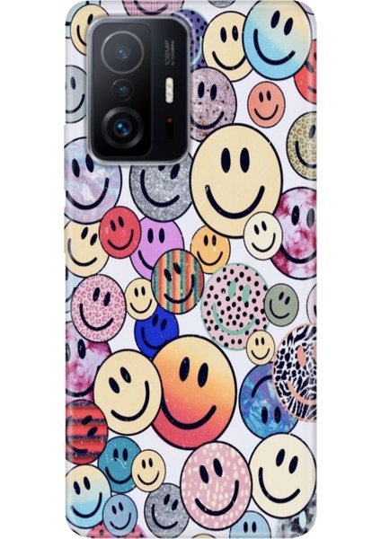 Xiaomi Mi 11T - 11T Pro Kılıf Desenli Design Silikon Emojix