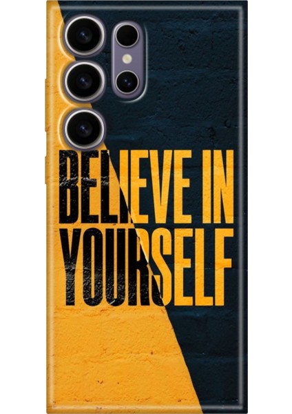 Samsung Galaxy S24 Ultra Kılıf Motifli Renkli Esnek Silikon Yourself