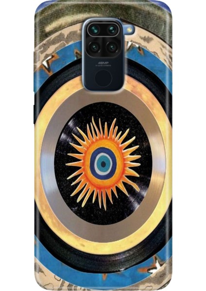 Xiaomi Redmi Note 9 6.53" Kılıf Desenli Tasarım Silikon Nazar