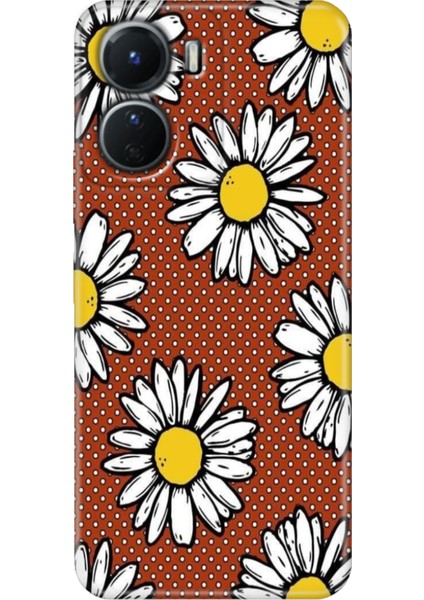 Vivo Y16 Kılıf Desenli Silikon Ermer Teknoloji Kapak Puantiye