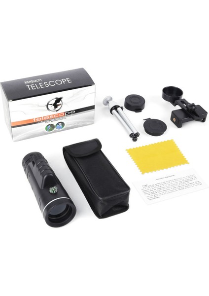 OR-1000 50X60 Monoküler Dürbün – Telefon ve Tripod Uyumu