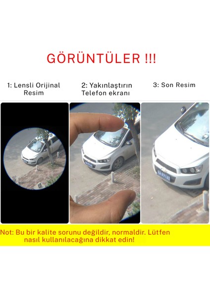 OR-1000 50X60 Monoküler Dürbün – Telefon ve Tripod Uyumu