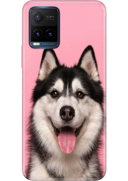 Vivo Y21S Uyumlu Kapak Kılıf Desenli Kapak Renkli Tpu Uv Hasky
