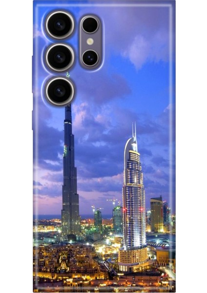 Samsung Galaxy S24 Ultra Kılıf Renkli Esnek Silikon Dubai