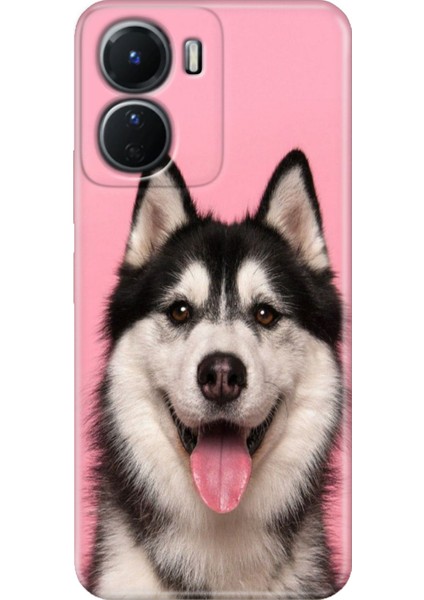Vivo Y16 Kılıf Desenli Silikon Ermer Teknoloji Kapak Hasky