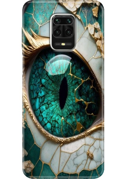 Xiaomi Redmi Note 9 Pro - 9s Kılıf Renkli Esnek Silikon Tanrıça Gözü